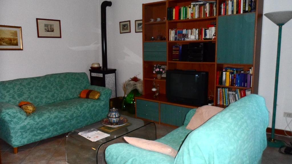 Posezení v ubytování B&B Zia Maria