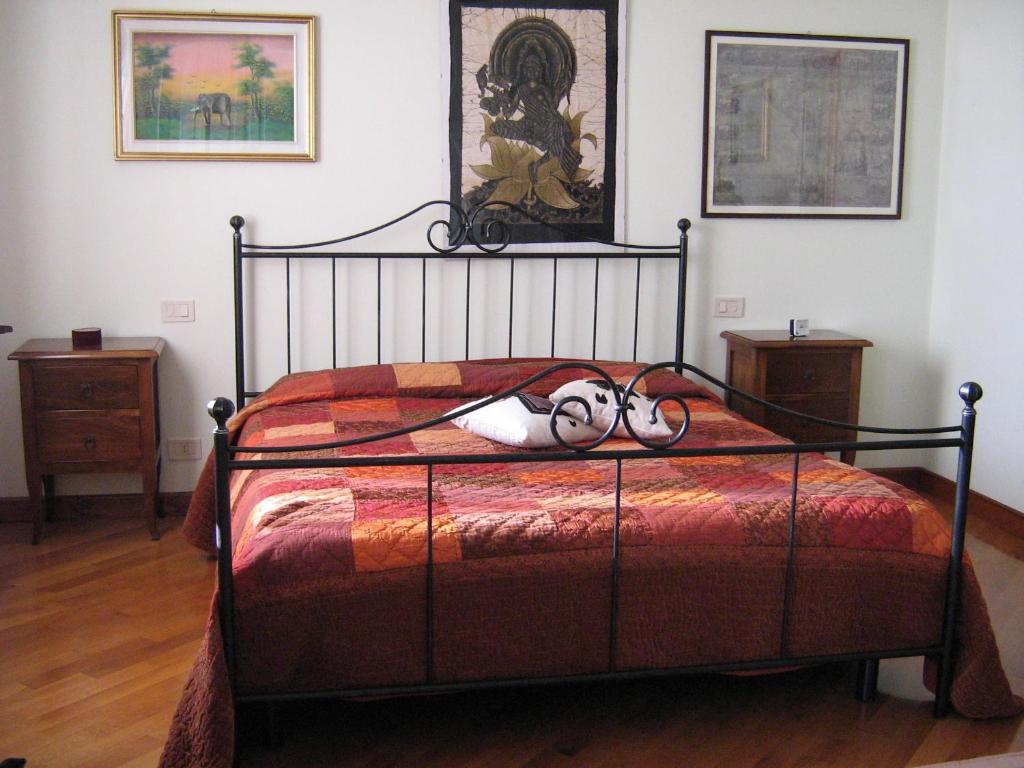Postel nebo postele na pokoji v ubytování B&B Zia Maria