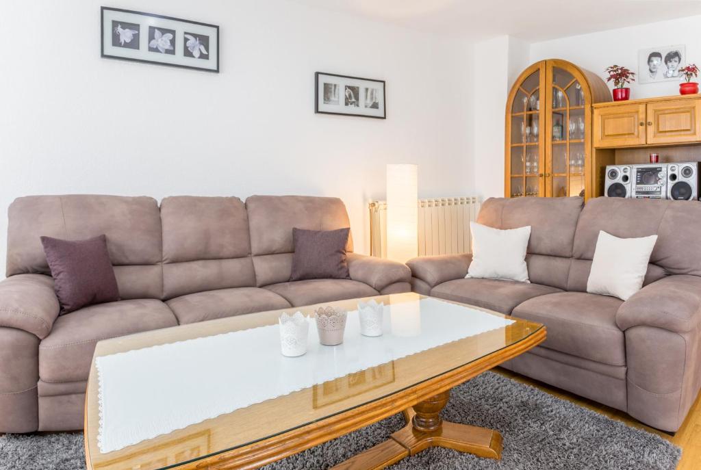 Posezení v ubytování Apartments Contessa