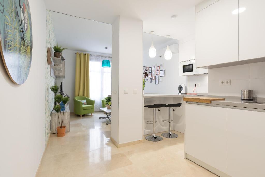 Kuchyňa alebo kuchynka v ubytovaní Homemalaga Álamos Luxury