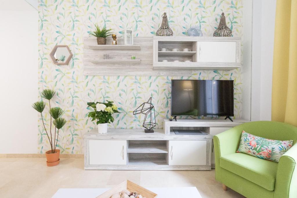 Posedenie v ubytovaní Homemalaga Álamos Luxury