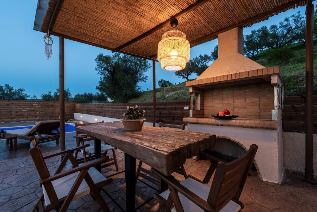 Balkón nebo terasa v ubytování Casa Di Terra
