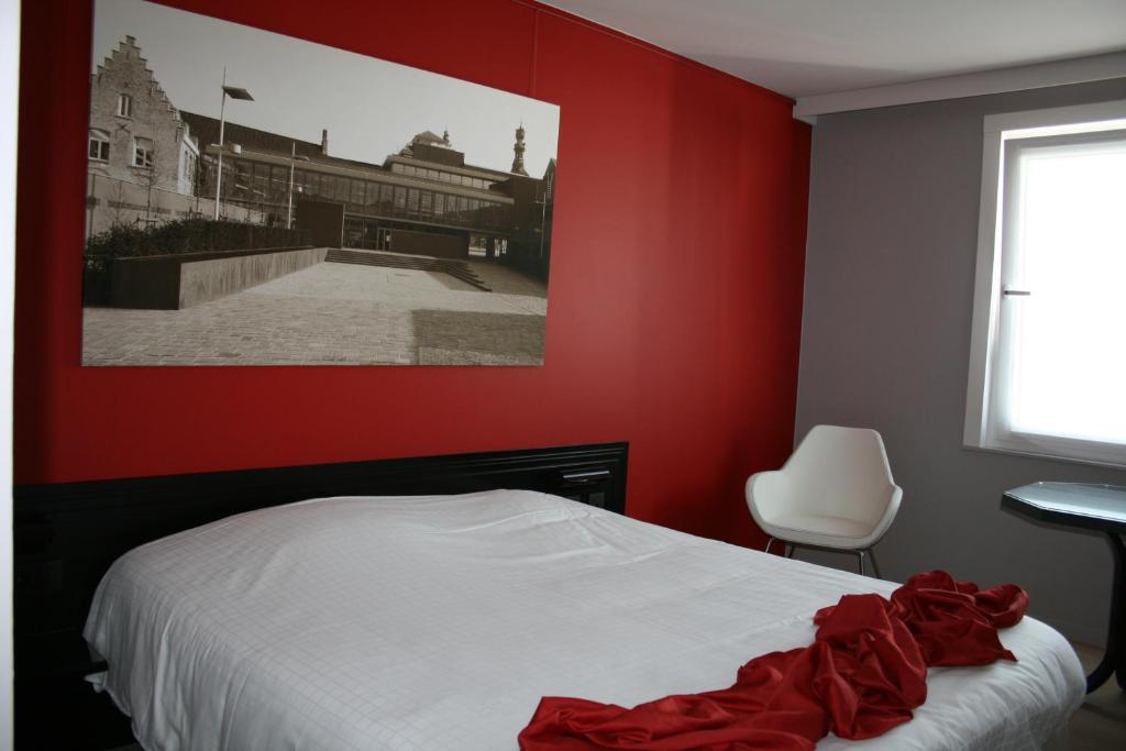 Postel nebo postele na pokoji v ubytování Hotel Shamrock