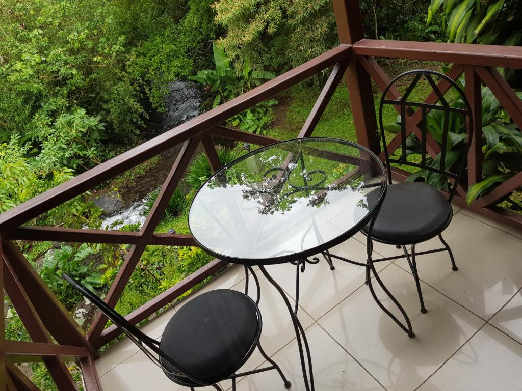 Balkón nebo terasa v ubytování Hotel Dos Rios