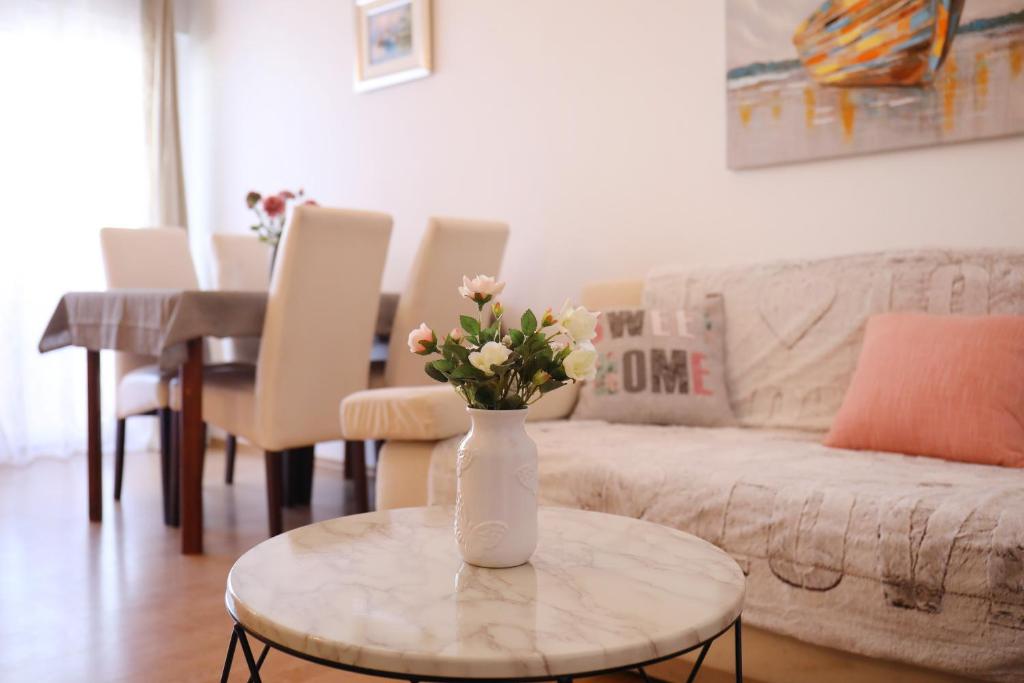 Część wypoczynkowa w obiekcie Apartmani Junto