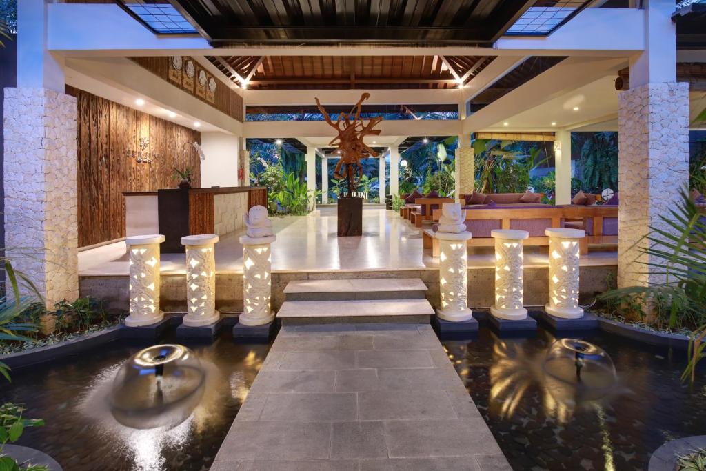 Posezení v ubytování Lumbini Luxury Villas and Spa