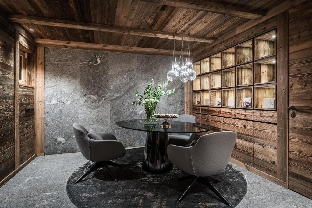 Posezení v ubytování Chalet Roenn