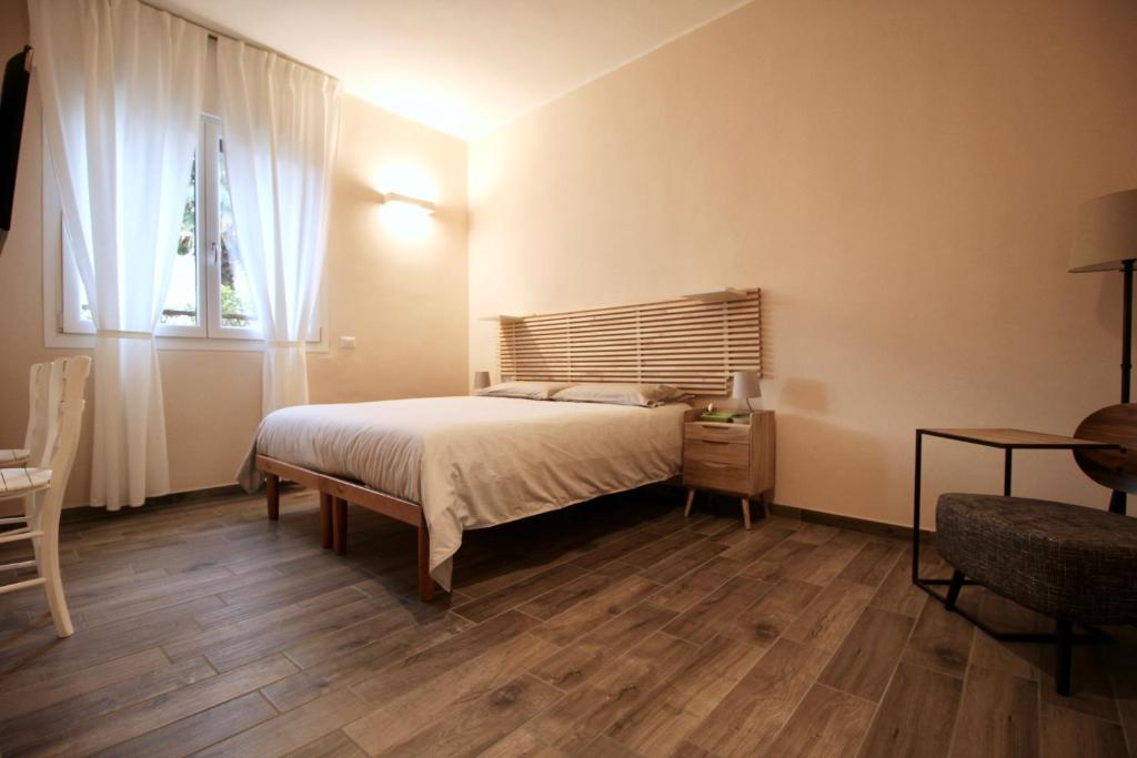 Postel nebo postele na pokoji v ubytování Hayloft
