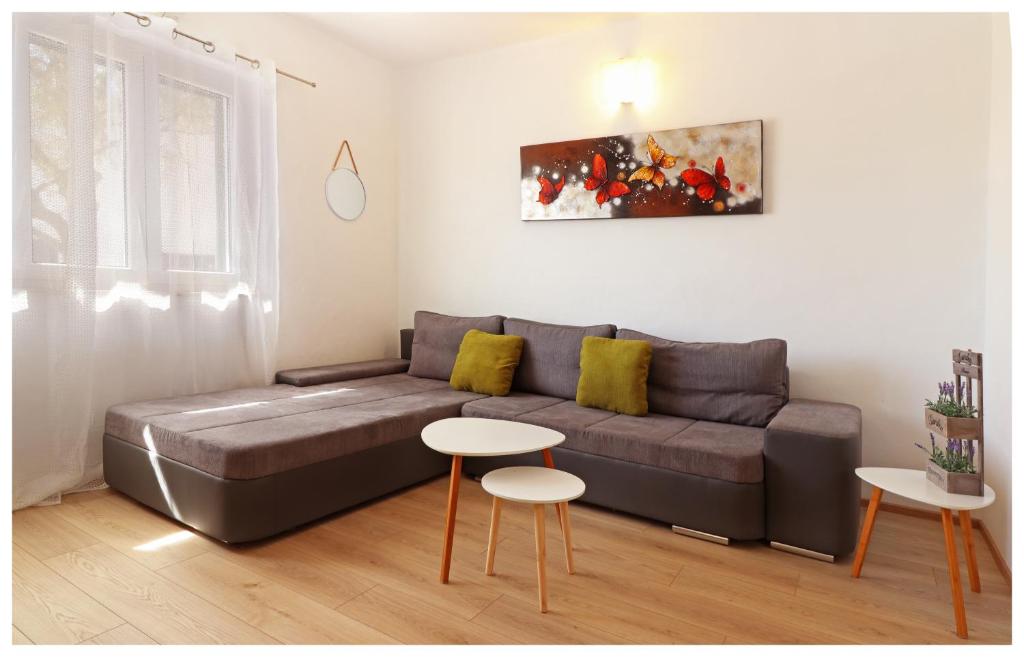 Posezení v ubytování Apartment Rozika