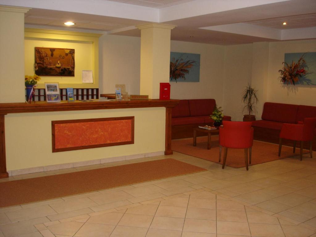 Posezení v ubytování Perros Hotel