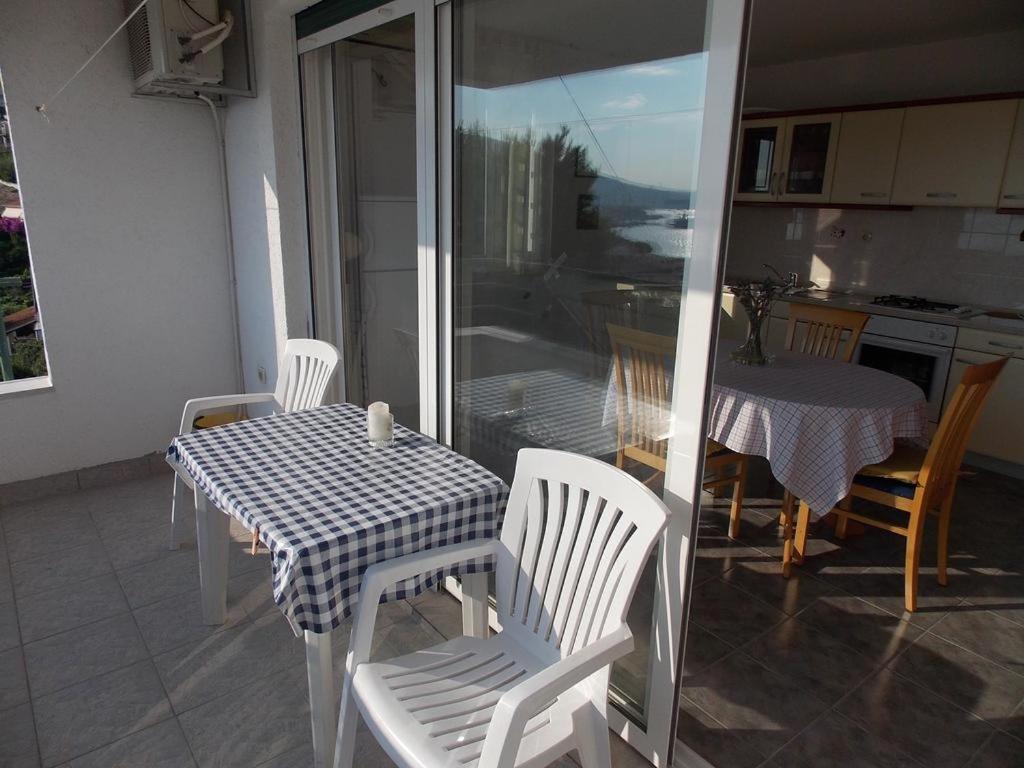 Balkón alebo terasa v ubytovaní Apartmenthouse Trogir (4236)