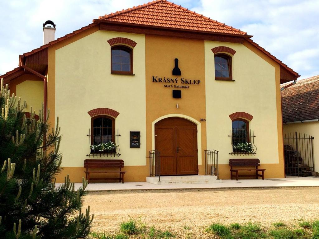Budova, kde se penzion nachází