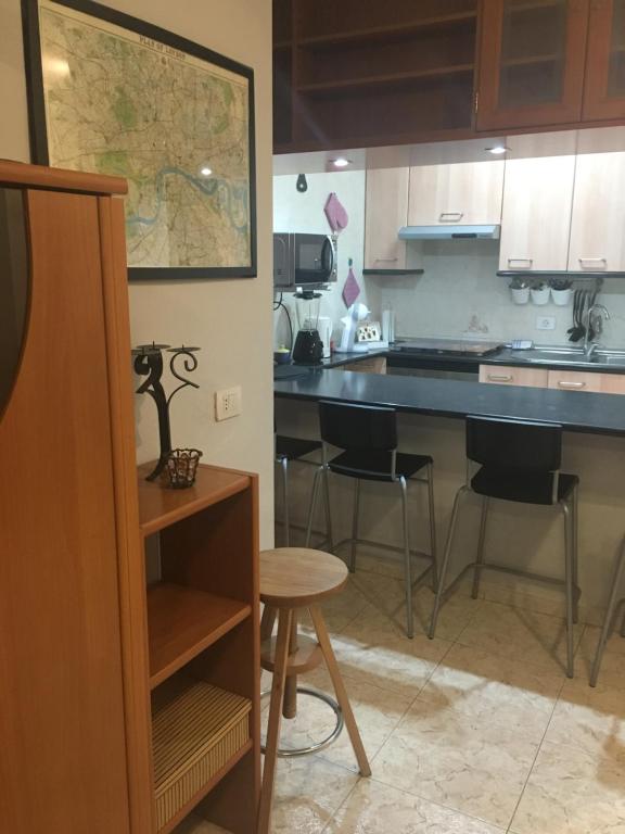 Kuchyň nebo kuchyňský kout v ubytování Vacacional Candelaria vistas al mar con garaje gratuito