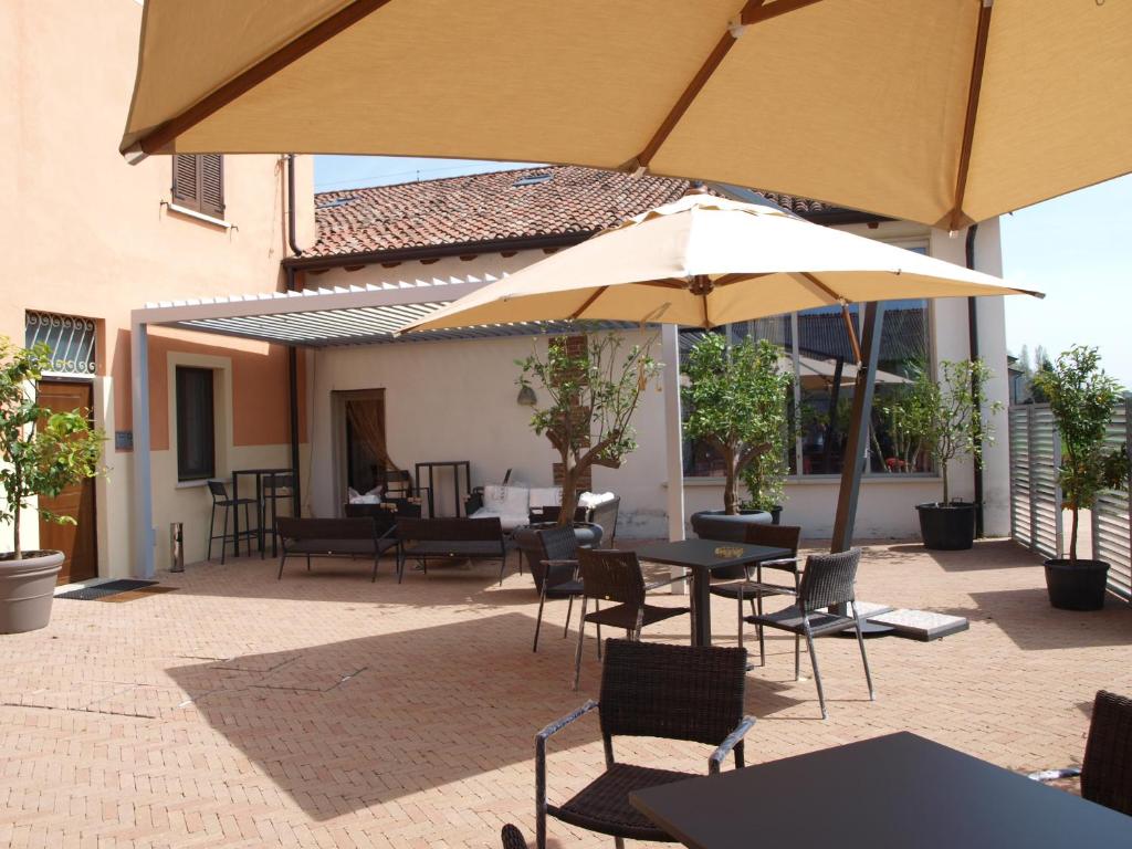 Patio nebo venkovní prostory v ubytování La Cascina del Sole