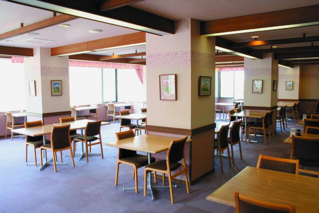 Restaurace v ubytování Shiga Kogen Hotel Shiga Sunvalley