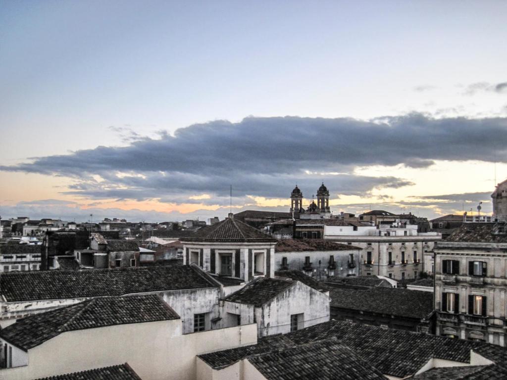 Výhľad na mesto Catania alebo výhľad na mesto priamo z apartmánu