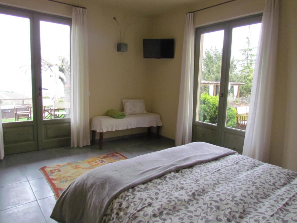 Postel nebo postele na pokoji v ubytování Casa Vacanze San Stefanetto