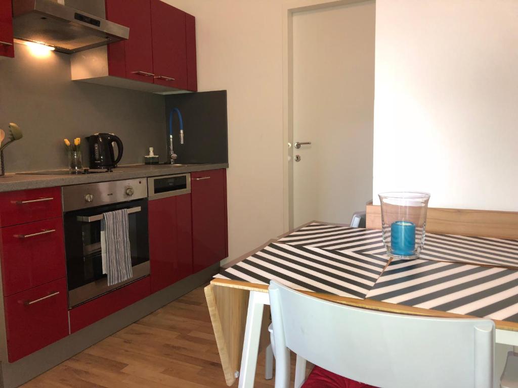 Kuchyňa alebo kuchynka v ubytovaní Apartment Maximilian in old Town