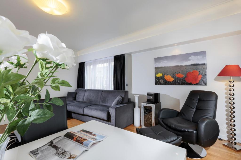 Posezení v ubytování The Queen Luxury Apartments - Villa Carlotta