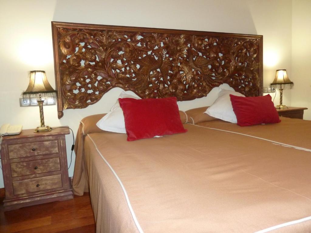 Postel nebo postele na pokoji v ubytování Hotel Sierra de Cazorla & SPA 3*