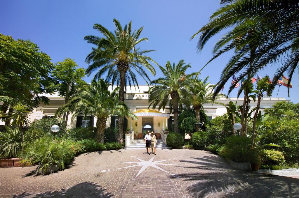 Zahrada ubytování Hotel Floridiana Terme
