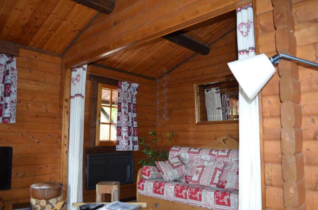 Posezení v ubytování Rev2chalet