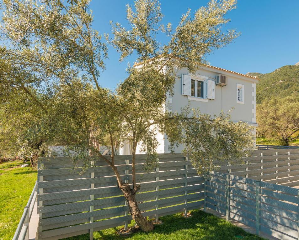 Vonkajšia záhrada v ubytovaní Abeli Villas