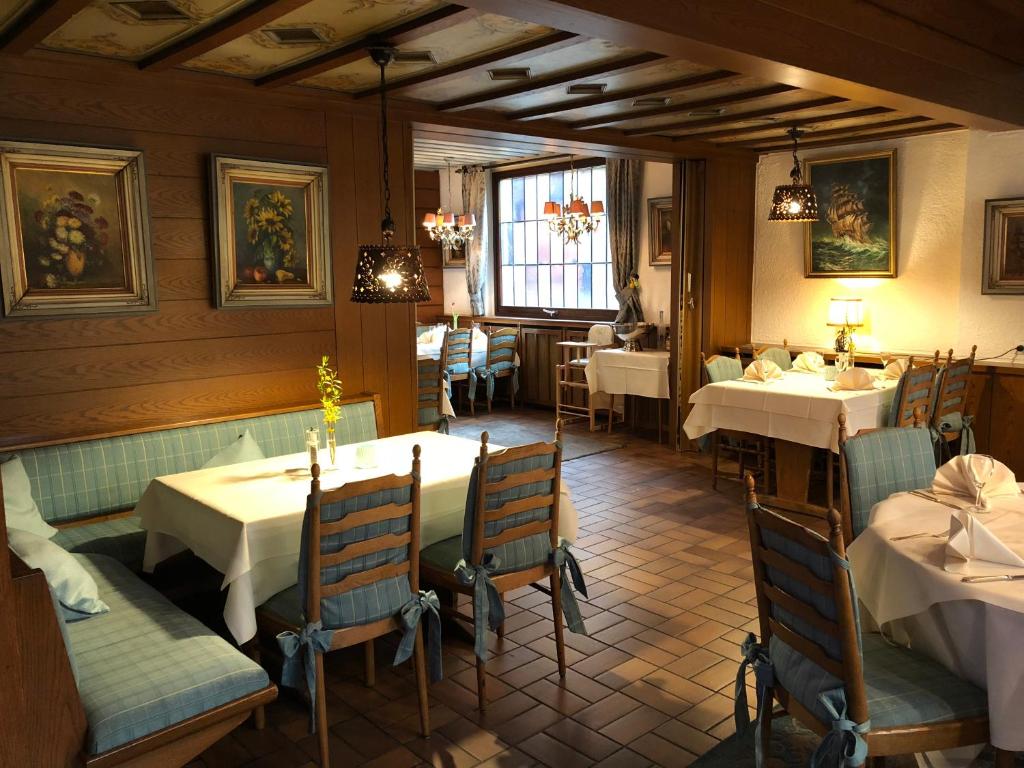 Posezení v ubytování Landhotel Traube