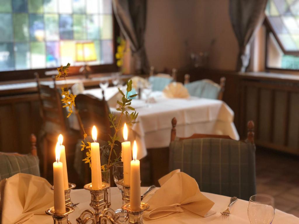 Restaurace v ubytování Landhotel Traube