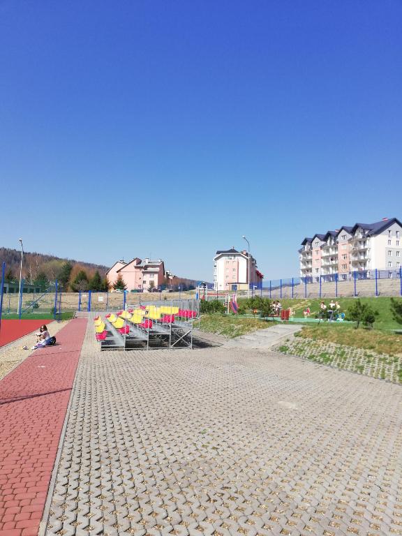 Budova, v ktorej sa apartmán nachádza