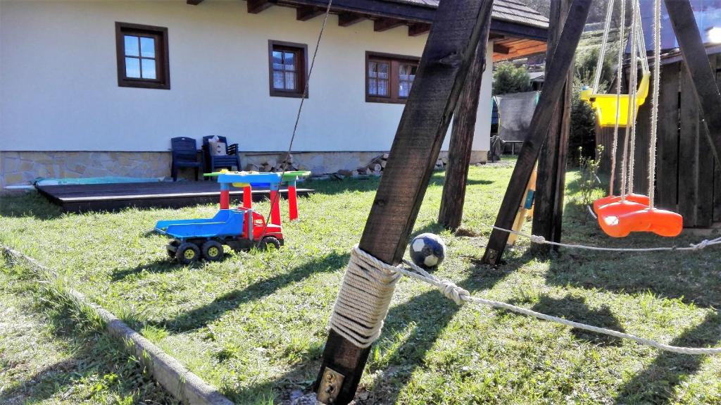 Detský kútik v ubytovaní Chata za potokom
