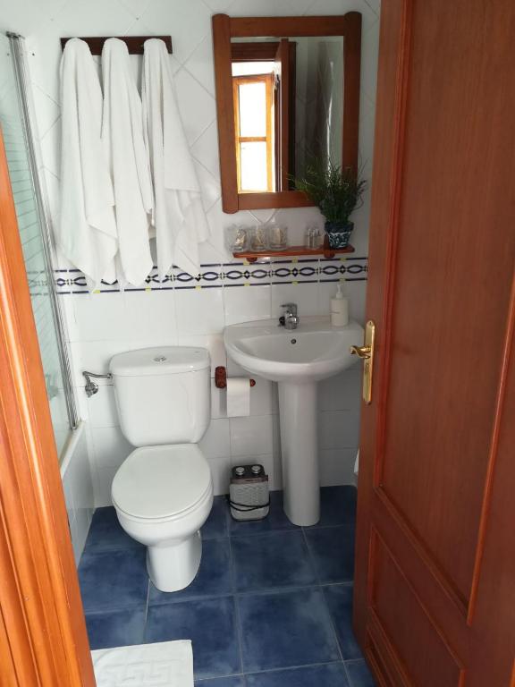 Koupelna v ubytování Agroturismo Artola
