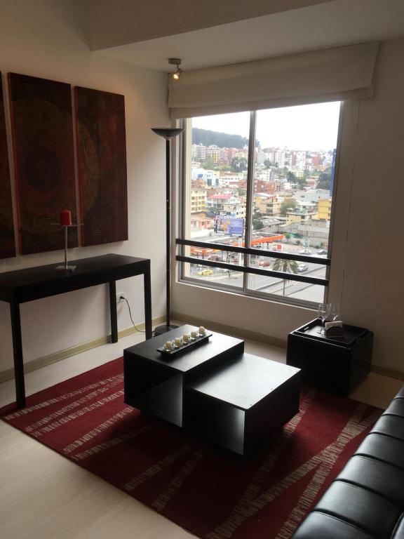Posezení v ubytování Suites Parque Real