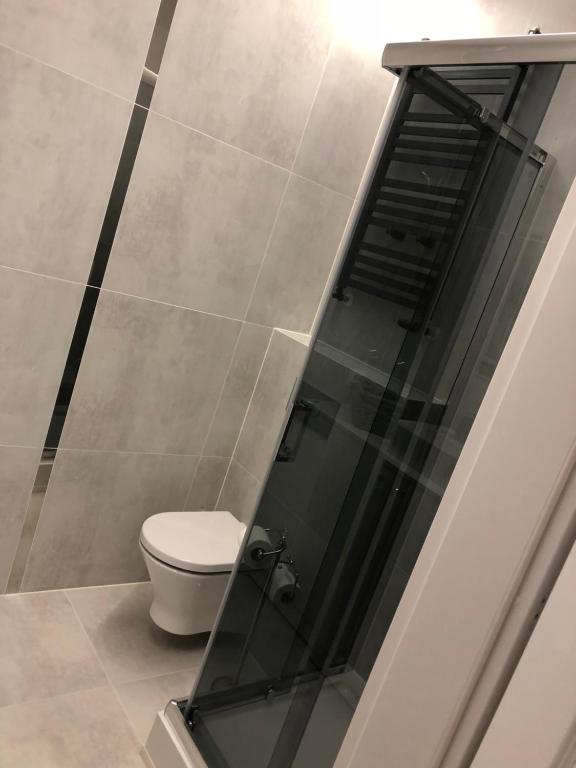 Kúpeľňa v ubytovaní Apartament MnW