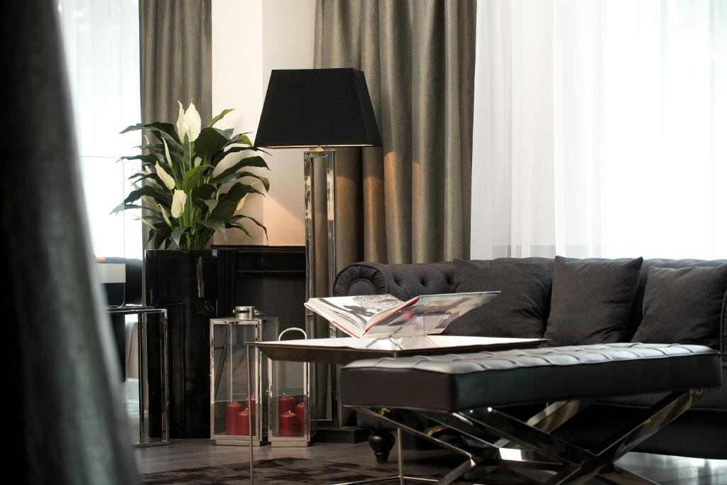 Posezení v ubytování Park Hotel Hamburg Arena