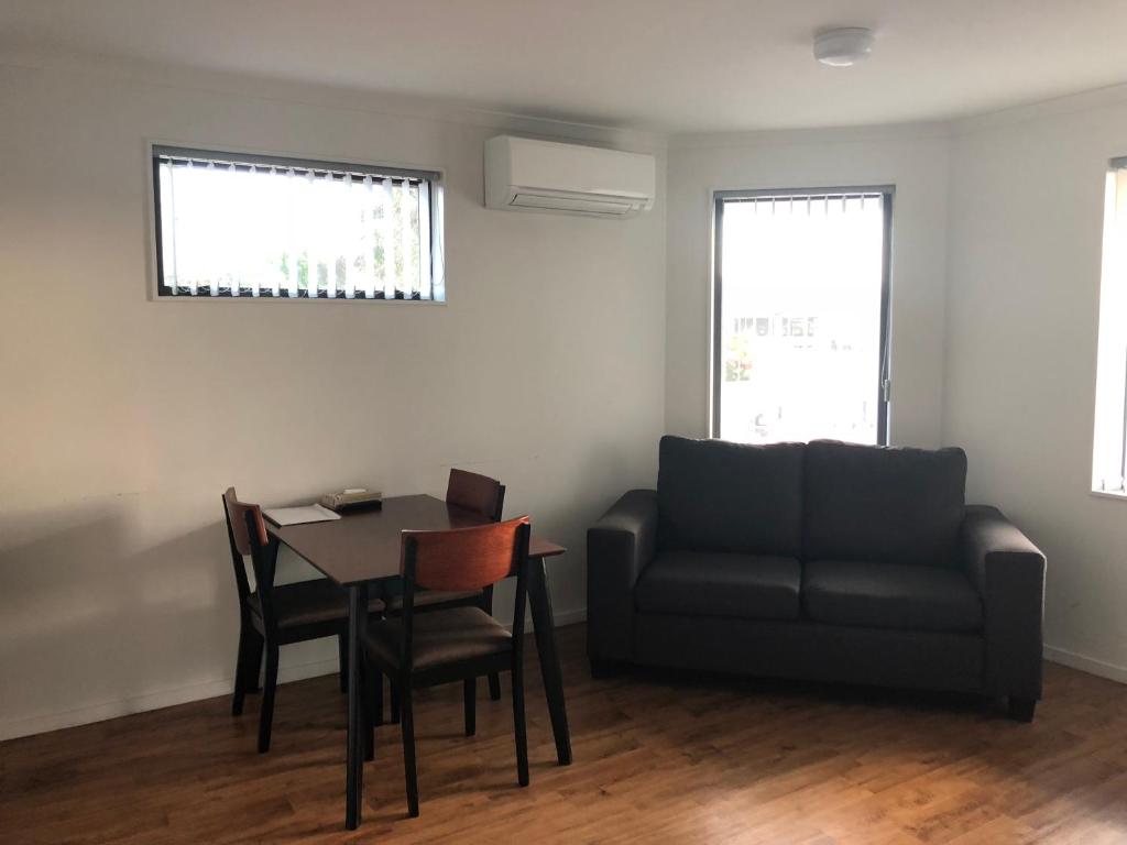 Posezení v ubytování Uni Motel