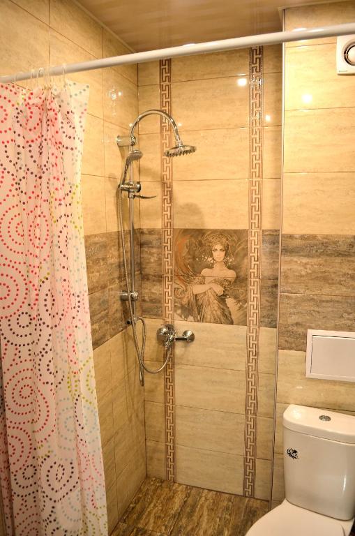 Koupelna v ubytování Central Apartment