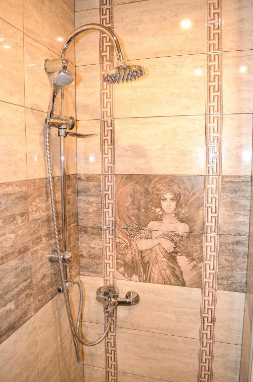 Koupelna v ubytování Central Apartment