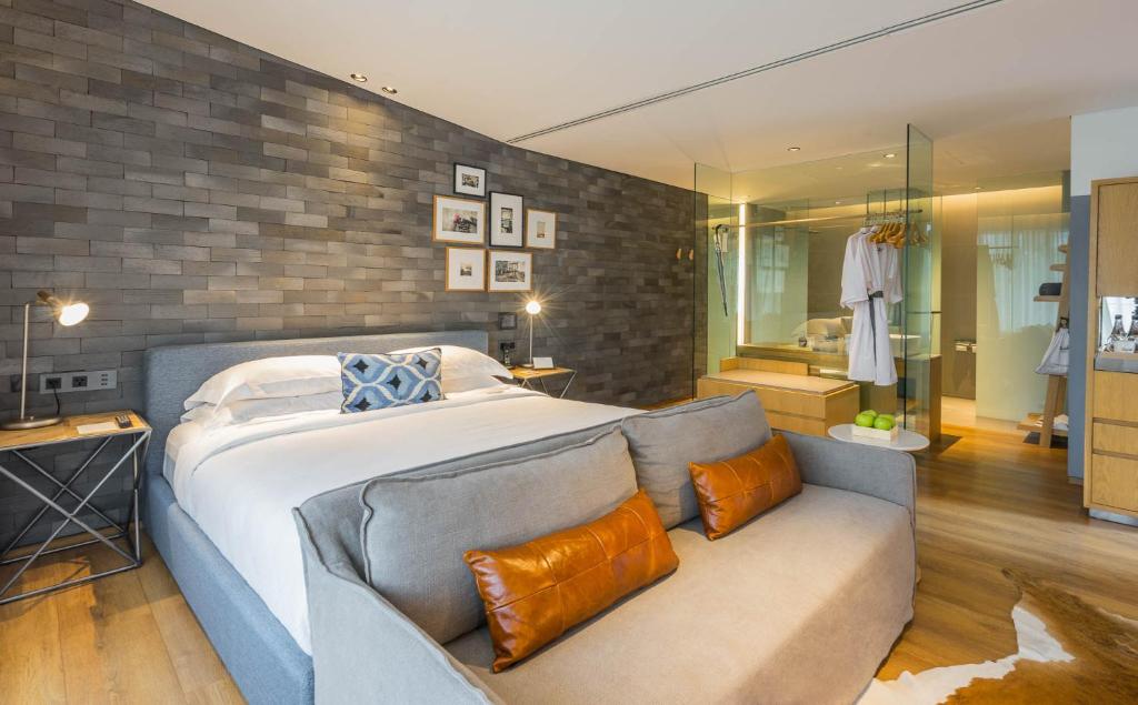 Postel nebo postele na pokoji v ubytování Ad Lib Hotel Bangkok