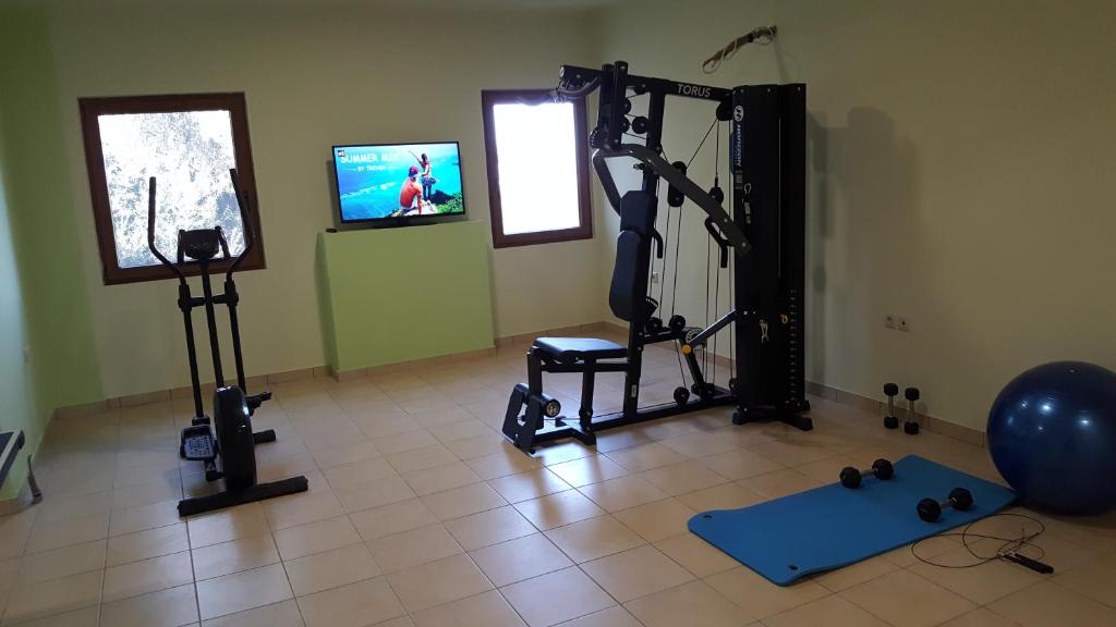 Centrum fitness w obiekcie Villa Tinadora
