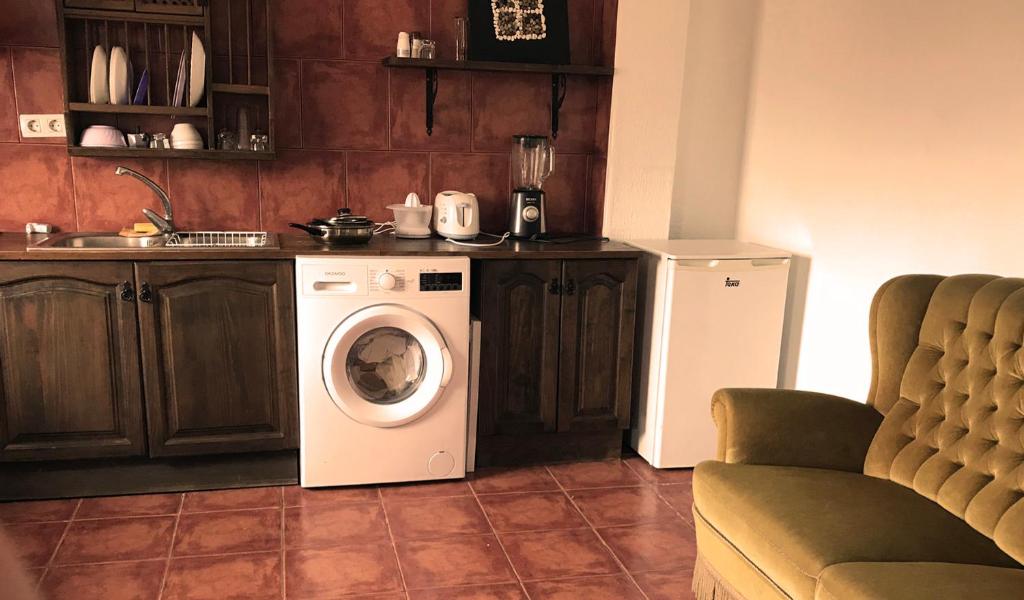 Kuchyň nebo kuchyňský kout v ubytování Acogedor apartamento en San Miguel de Abona