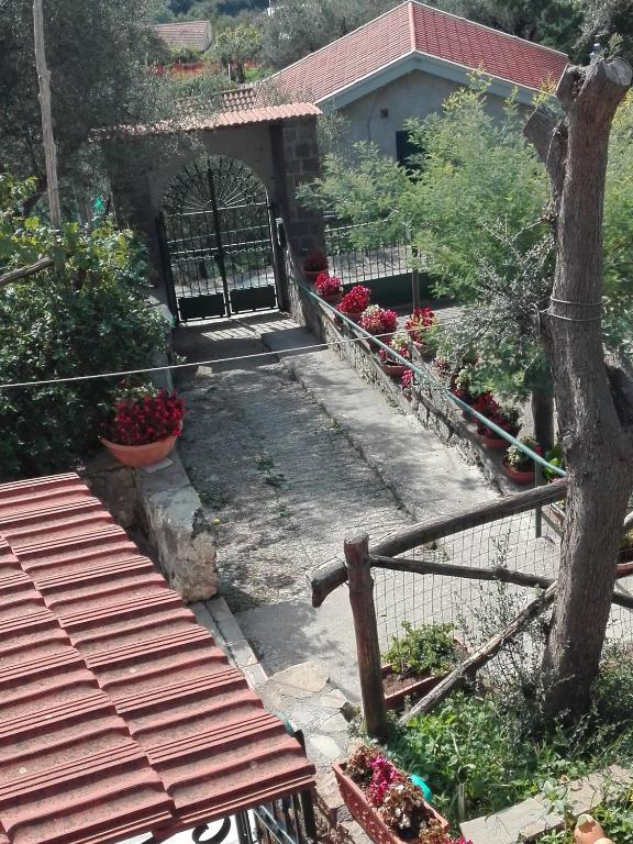 Zahrada ubytování Casa Lorella