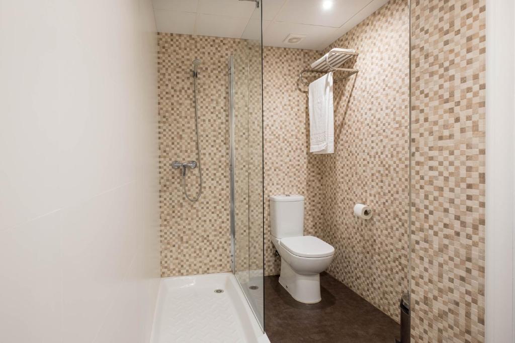 Koupelna v ubytování Hotel Cetina Murcia