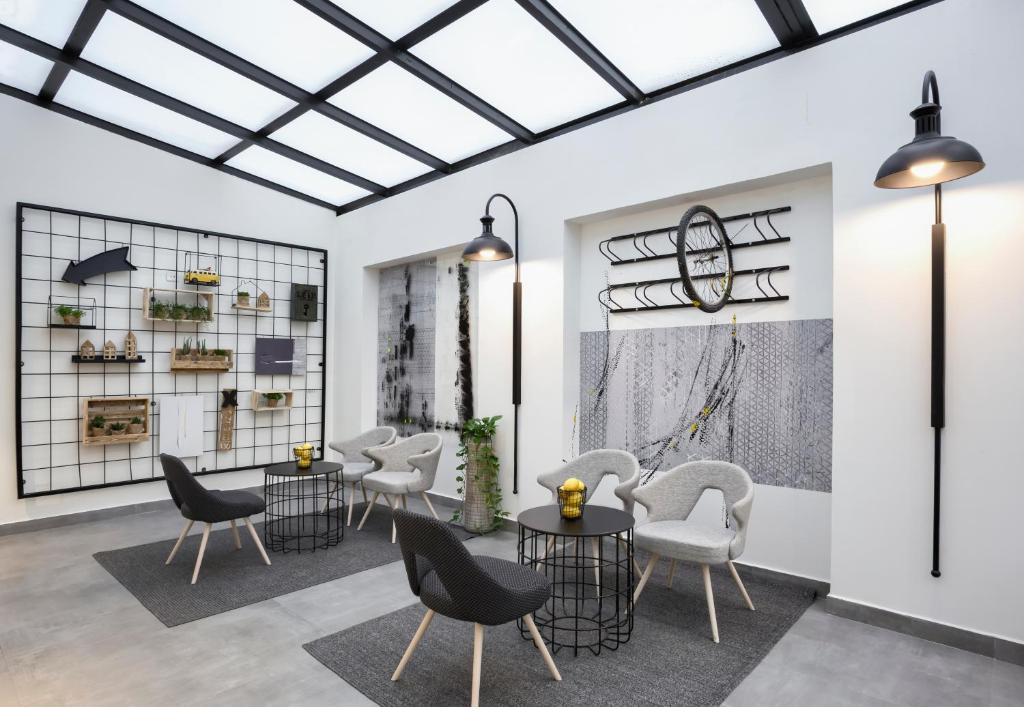 Posezení v ubytování BY14 TLV Hotel