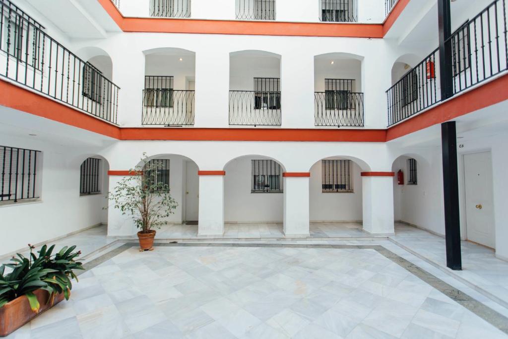 Budova, kde se apartmán nachází
