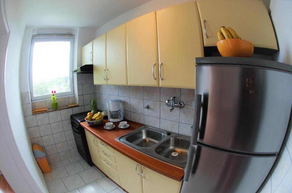 Kuchyňa alebo kuchynka v ubytovaní Apartment Zic