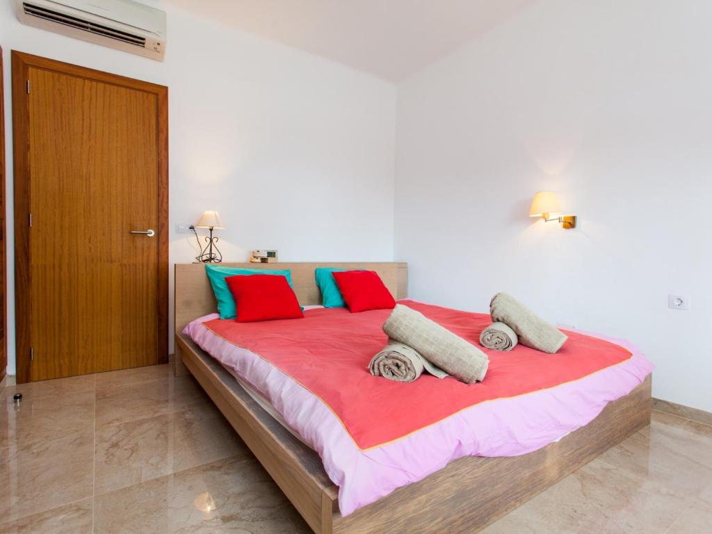 Posteľ alebo postele v izbe v ubytovaní Villa Estrella Sea View