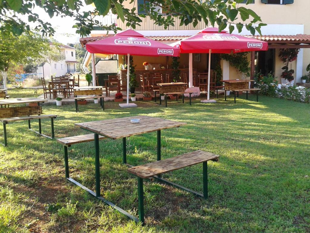 Zahrada ubytování Agrotourism Himara
