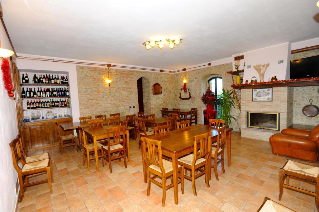 Część wypoczynkowa w obiekcie Agriturismo San Fedele