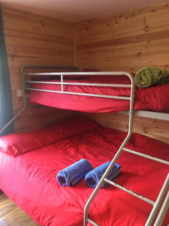 Postel nebo postele na pokoji v ubytování 1 Lochness Rooms&Hostel